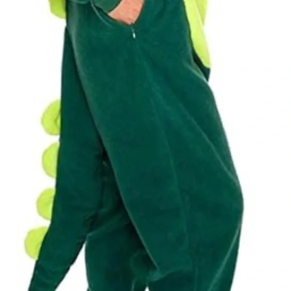 Fabulous Green 3D Dinosaur Adult Costume for Halloween with a beautiful tail🔥🔥🔥 - Picture 12 of 13